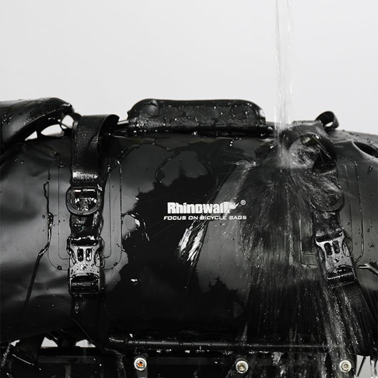 Rhinowalk RK19660 Multifunctional Waterproof Bicycle Rack Saddle Bag Outdoor Travel Bag(Black) by Rhinowalk