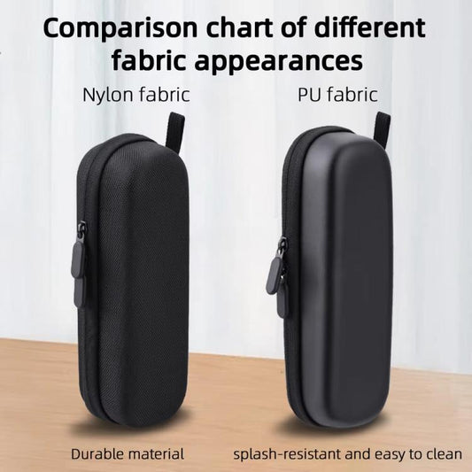 For DJI OSMO Pocket 3 BRDRC Storage Bag Standalone Handy Case Protective Pouch(PU Black) by BRDRC