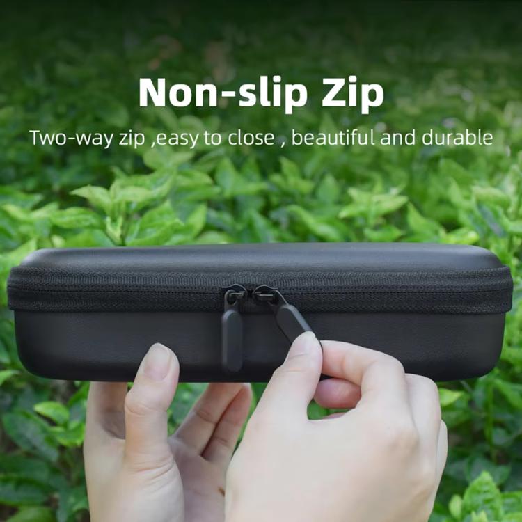 For DJI OSMO Pocket 3 BRDRC Storage Bag Standalone Handy Case Protective Pouch(PU Gray) by BRDRC