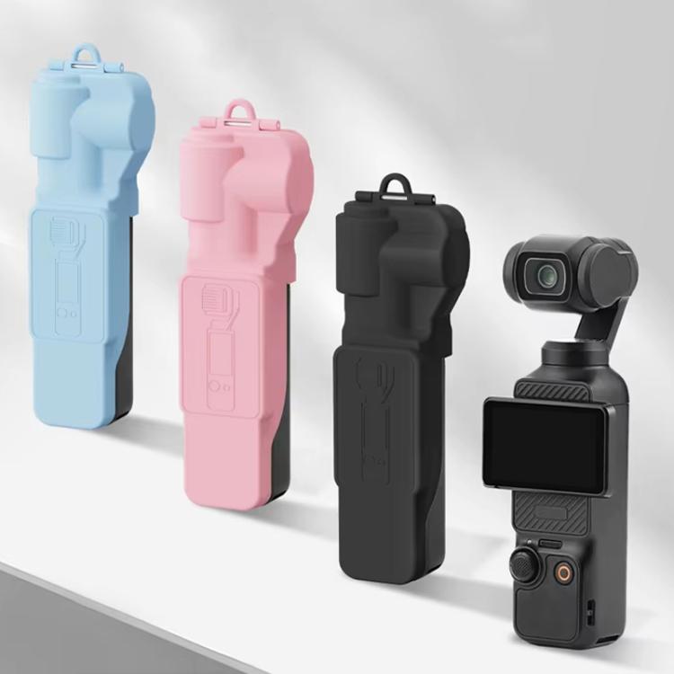 For DJI OSMO Pocket 3 BRDRC Lens Cap Camera Case Screen Protector Accessories(Pink) by BRDRC