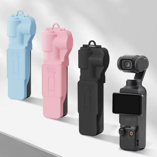 For DJI OSMO Pocket 3 BRDRC Lens Cap Camera Case Screen Protector Accessories(Pink) by BRDRC