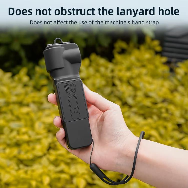 For DJI OSMO Pocket 3 BRDRC Lens Cap Camera Case Screen Protector Accessories(Blue) by BRDRC