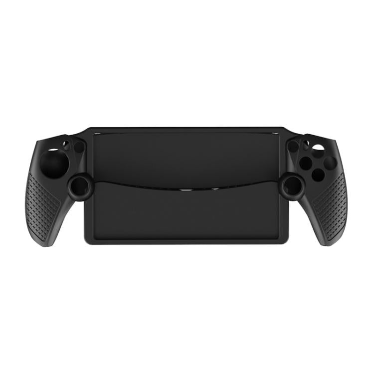 For Sony PlayStation Portal Silicone Case Game Console Protective Accessory(Black) by bashfashion