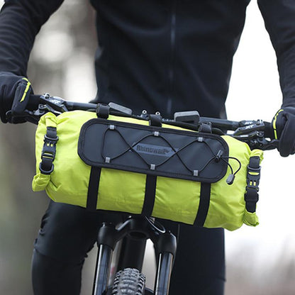 Rhinowalk RK9300 Large-capacity Waterproof Outdoor Cycling Front Bag Bicycle Hanging Bag(Green) by Rhinowalk
