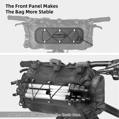Rhinowalk RK9300 Large-capacity Waterproof Outdoor Cycling Front Bag Bicycle Hanging Bag(Green) by Rhinowalk