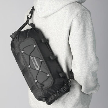 Rhinowalk RK9300 Large-capacity Waterproof Outdoor Cycling Front Bag Bicycle Hanging Bag(Gray) by Rhinowalk