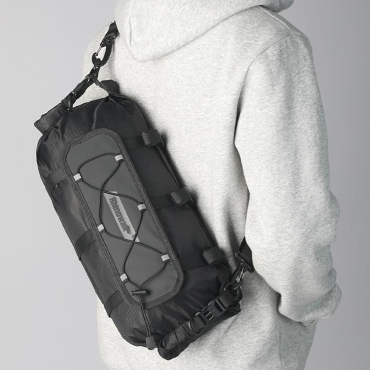Rhinowalk RK9300 Large-capacity Waterproof Outdoor Cycling Front Bag Bicycle Hanging Bag(Black) by Rhinowalk