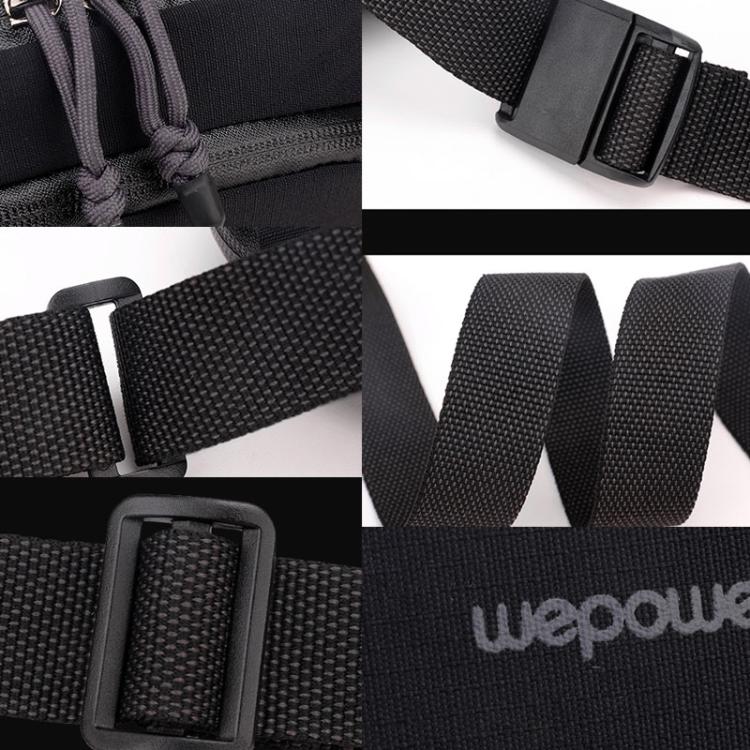 WEPOEWR Men Chest Bag Personalized Commuter Shoulder Bag Mobile Phone Waist Pack(Brown) by WEPOEWR