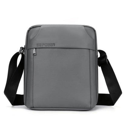 WEPOWER Men Messenger Bag Large Capacity Leisure Shoulder Bag For Travel Commuting(Gray) by WEPOWER