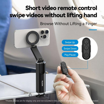 TELESIN P1-HSS-02 Magnet Version Remote Control Travel Photo Cell Phone Holder Desktop Fixed Lazy Magnetic Holder by TELESIN