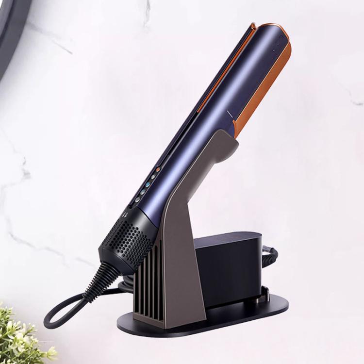 For Dyson Airstrait Straightener HT01 Desktop Vertical Stand with Charger Storage Compartment by bashfashion