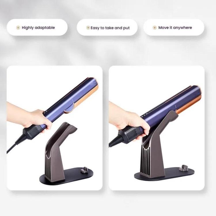 For Dyson Airstrait Straightener HT01 Desktop Vertical Stand with Charger Storage Compartment by bashfashion