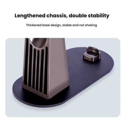 For Dyson Airstrait Straightener HT01 Desktop Vertical Stand with Charger Storage Compartment by bashfashion