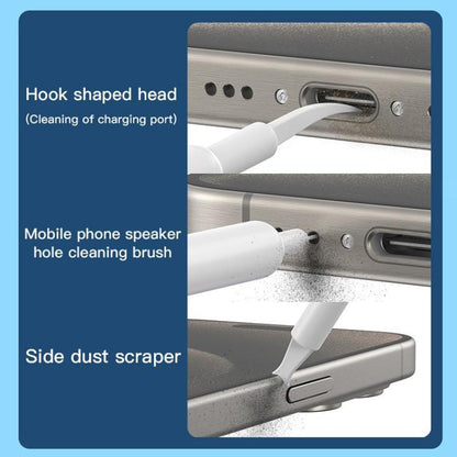 Q32 32 In 1 Multi-function Digital Cleaner Kit Headset Keyboard Screen Computer Cleaning Tools(Black) by bashfashion