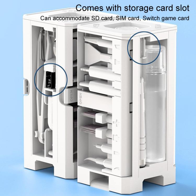 Q32 32 In 1 Multi-function Digital Cleaner Kit Headset Keyboard Screen Computer Cleaning Tools(Black) by bashfashion