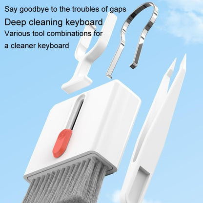 Q32 32 In 1 Multi-function Digital Cleaner Kit Headset Keyboard Screen Computer Cleaning Tools(Black) by bashfashion