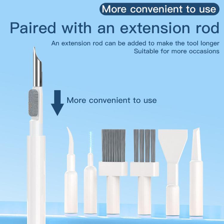 Q32 32 In 1 Multi-function Digital Cleaner Kit Headset Keyboard Screen Computer Cleaning Tools(Black) by bashfashion