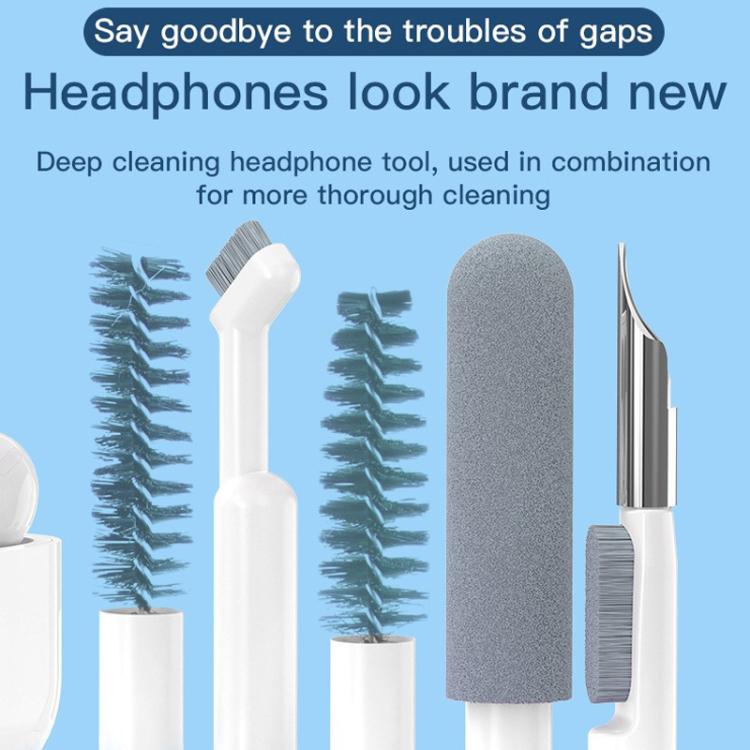 Q32 32 In 1 Multi-function Digital Cleaner Kit Headset Keyboard Screen Computer Cleaning Tools(Black) by bashfashion