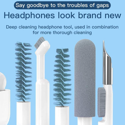 Q32 32 In 1 Multi-function Digital Cleaner Kit Headset Keyboard Screen Computer Cleaning Tools(Black) by bashfashion