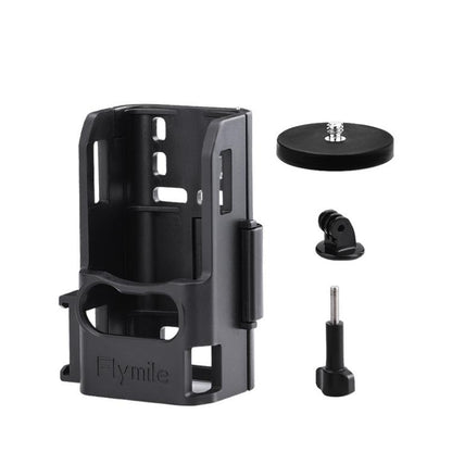 4pcs /Set For DJI Osmo Pocket 3 Flymile Magnetic Bracket Fixed Base Back Clip Adapter Bezel Accessories by Flymile