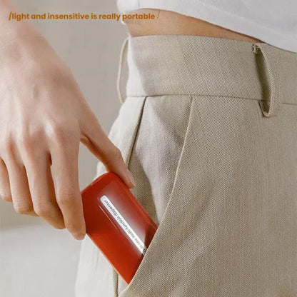 Lightweight Pill Cutter Box Portable Tablet Cutting Dispensing Pill Box(Matcha Green) by bashfashion