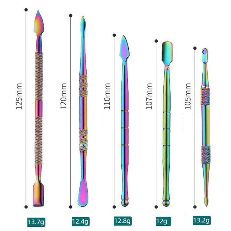 Stainless Steel Soot Spoon Carving Tools, Style: Single Head 2 Original Color(PVC Bag Single Pack) by bashfashion