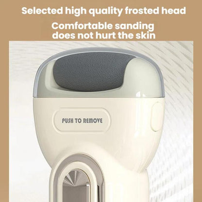 Electric Foot Grinder Dead Skin Callus Remover Foot Care Exfoliator Pedicure Device(Black) by bashfashion