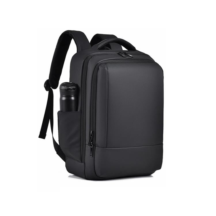 OUMANTU 2103 Large Capacity Multi-Compartment Waterproof Laptop Backpack With USB Port(Black) by OUMANTU