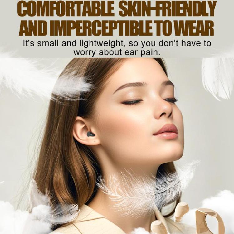 Smart ENC Noise Reduction Mini Bluetooth Earphones With Charging Compartment(White) by bashfashion