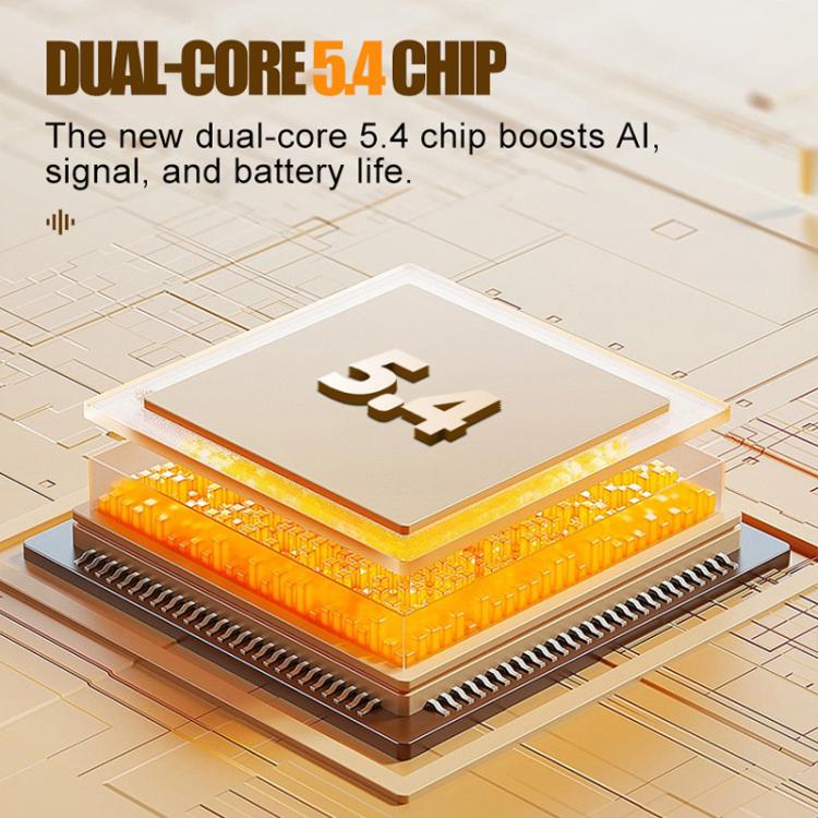 Smart ENC Noise Reduction Mini Bluetooth Earphones With Charging Compartment(White) by bashfashion