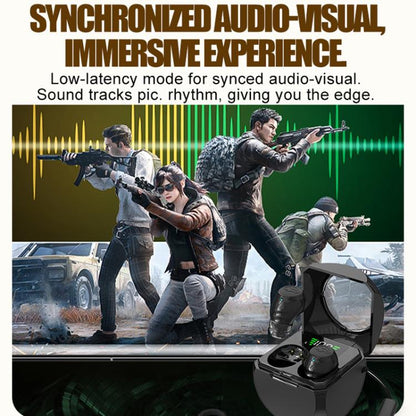 Smart ENC Noise Reduction Mini Bluetooth Earphones With Charging Compartment(Pink) by bashfashion