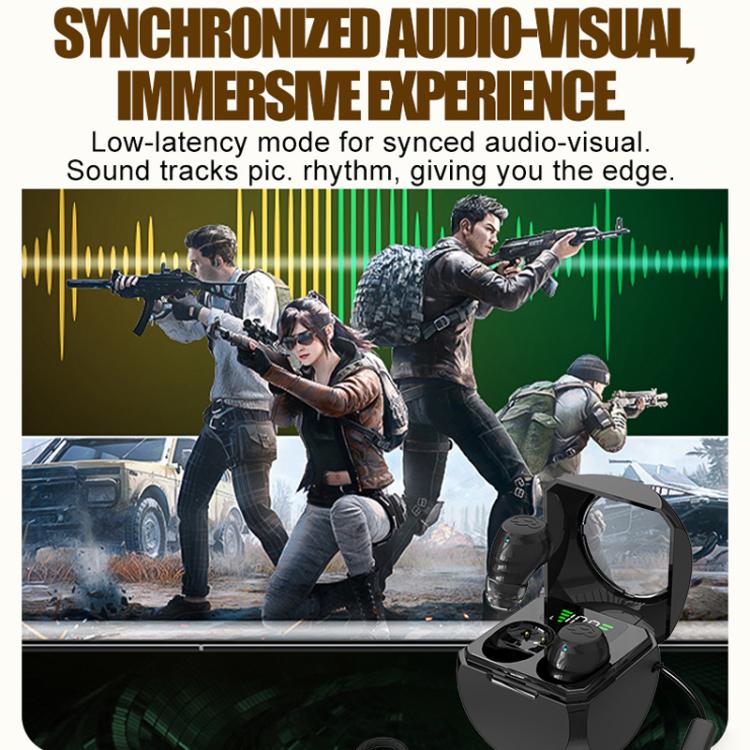 Smart ENC Noise Reduction Mini Bluetooth Earphones With Charging Compartment(White) by bashfashion