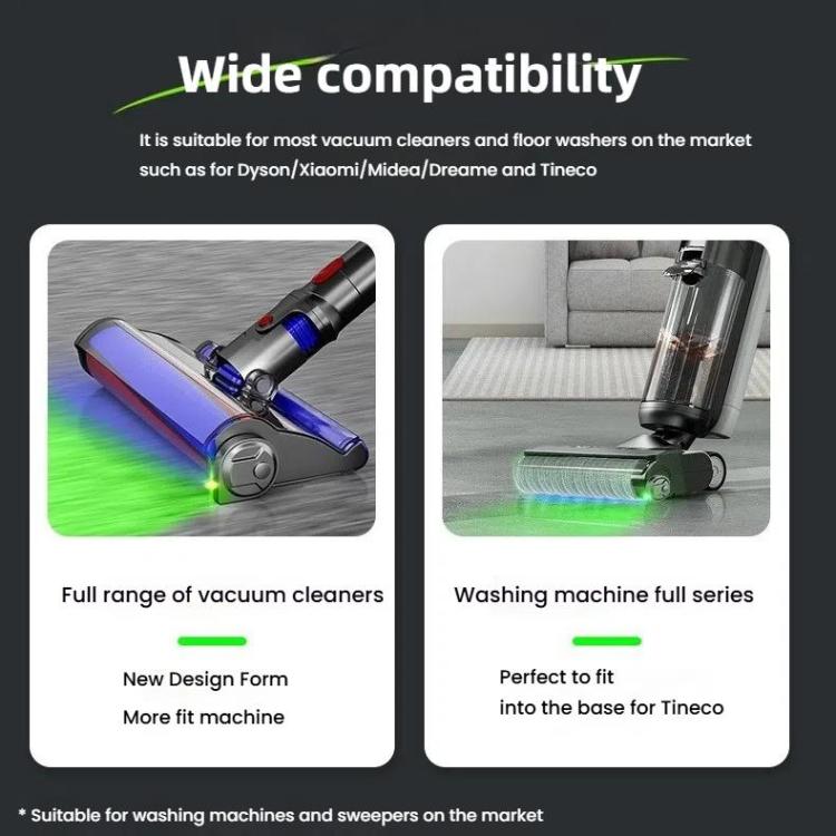Universal Vacuum Cleaner Antibacterial Dust Display LED Lamp for Dyson / Dreame / Tineco , etc Gen 2 by bashfashion