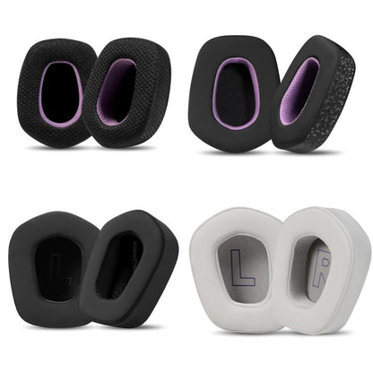 For Logitech G733 LIGHTSPEED Headset 1pair Ear Pads Sponge Soft Cushion, Color: Purple by bashfashion