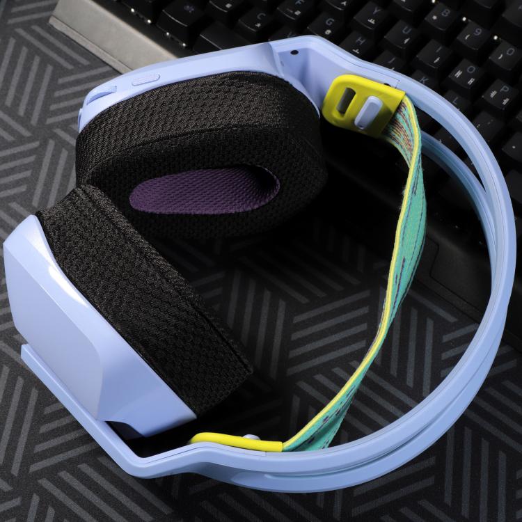 For Logitech G733 LIGHTSPEED Headset 1pair Ear Pads Sponge Soft Cushion, Color: Purple by bashfashion