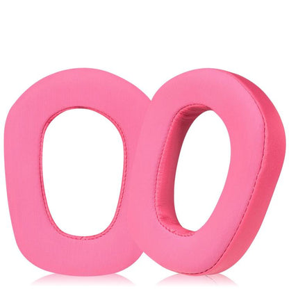 For Logitech G435 Headset 1pair Cool Leather Earpads Earmuffs Sponge Cover(Rose Red) by bashfashion