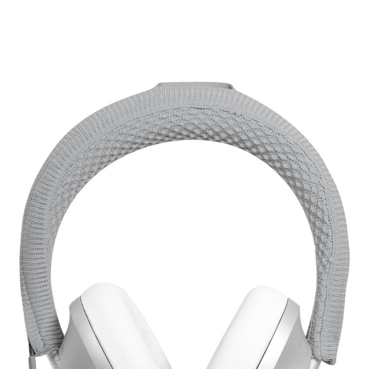 For BOSE NC700 Headphone Knitted Headbeam Cover Headband Protective Cushion(Gray) by bashfashion