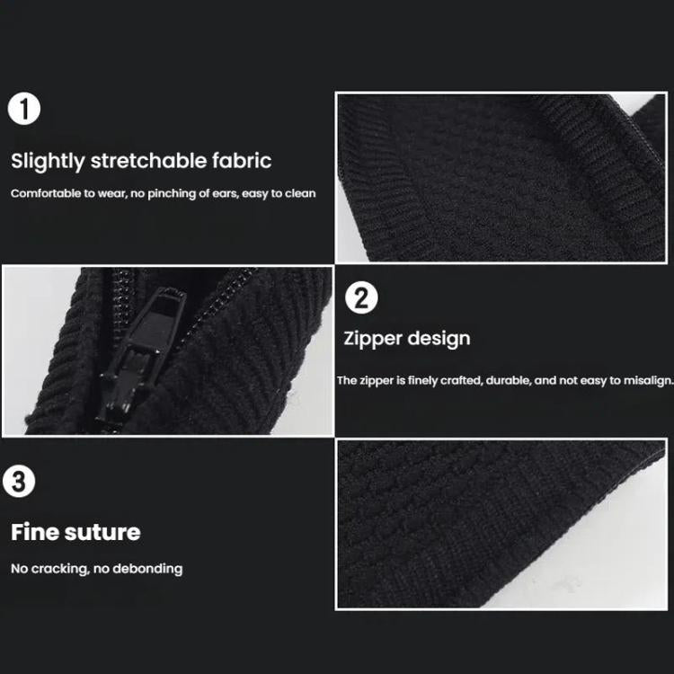 For BOSE NC700 Headphone Knitted Headbeam Cover Headband Protective Cushion(Gray) by bashfashion