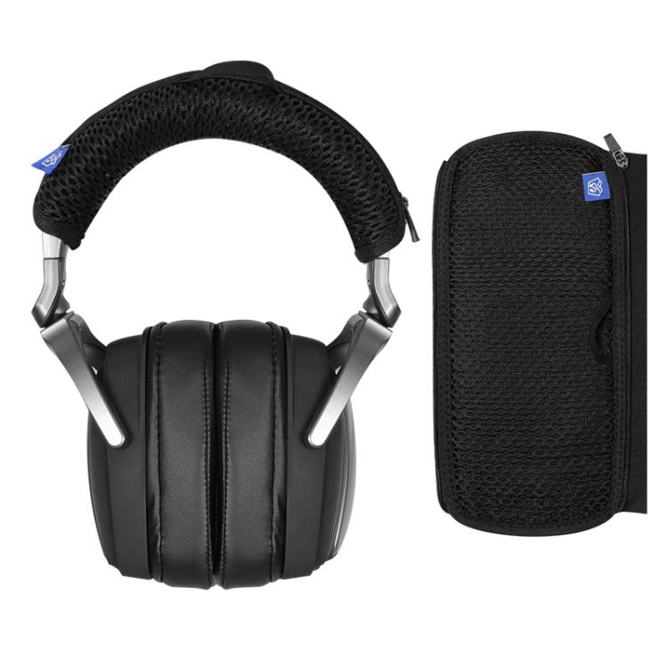 For ASUS ROG Delta S Headphone Head Beam Cover Headband Cushion(Black Grid) by bashfashion