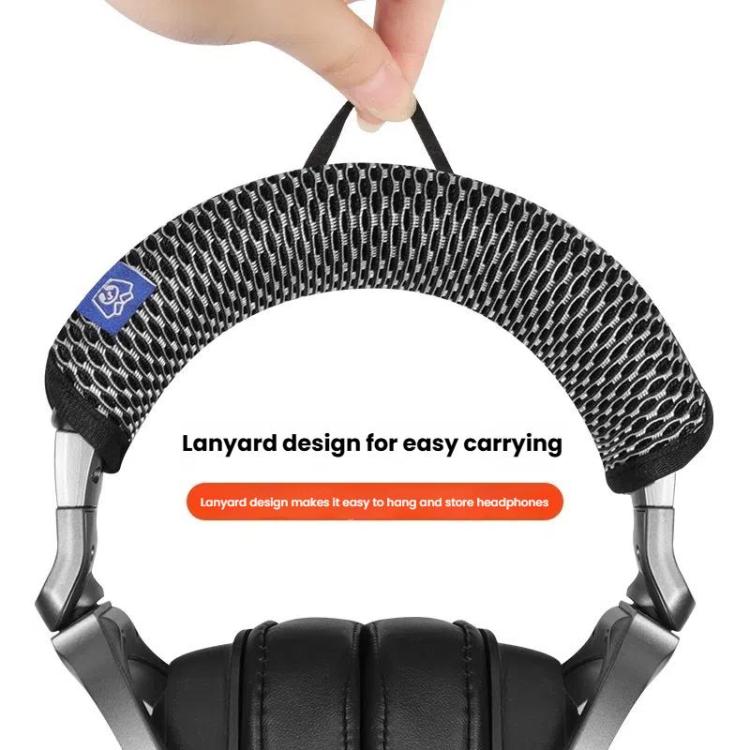 For ASUS ROG Delta S Headphone Head Beam Cover Headband Cushion(White Grid) by bashfashion