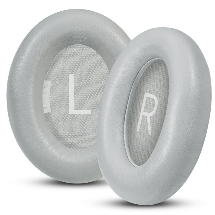 For Bose NC700 Headset 1pair Lambskin Earpads Sponge Cover Earmuffs(Gray) by bashfashion