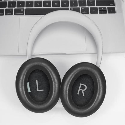 For Bose NC700 Headset 1pair Lambskin Earpads Sponge Cover Earmuffs(Gray) by bashfashion