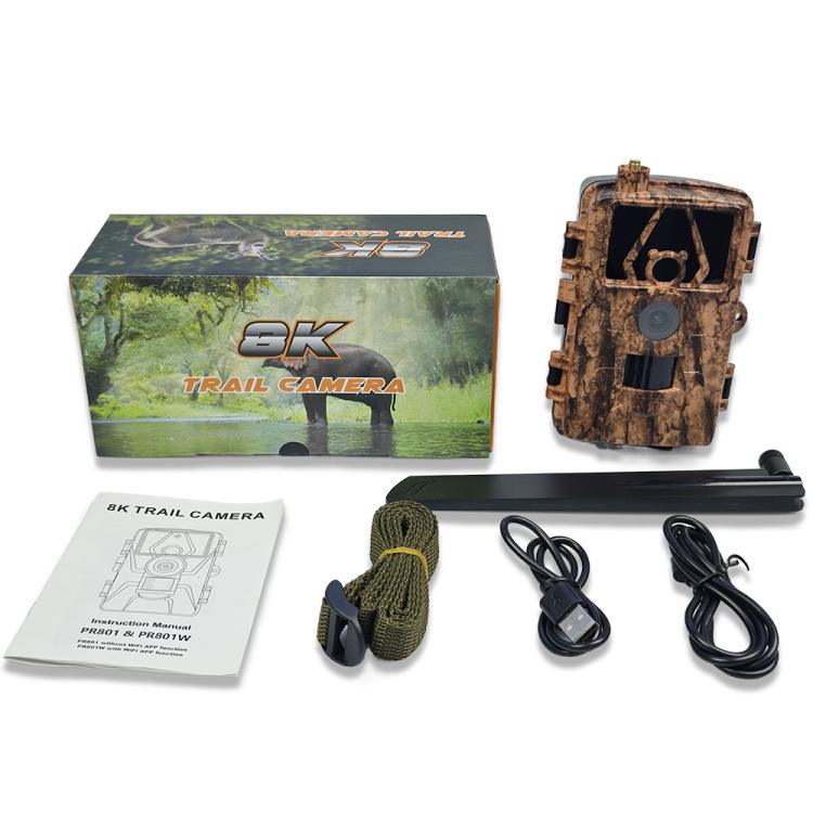 PR801LTE European Version 4G Hunting Camera Night Vision SIM Card HD 8K 60MP Photo Video Hunting Camera by bashfashion