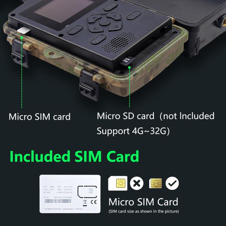 PR804LTE 4G European Version HD Field Camera IR Hunting Camera by bashfashion