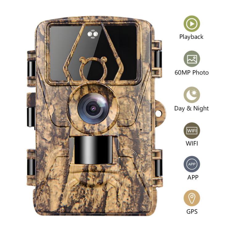 PR801W Ultra HD 8K Video 60MP Photo APP WIFI Outdoor Hunting Camera by bashfashion