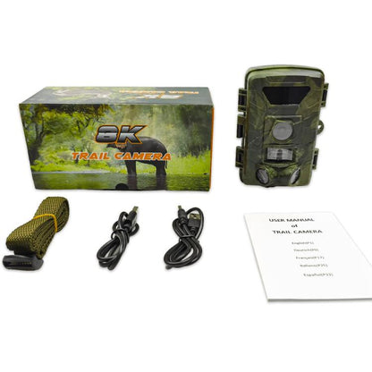 PR803W Ultra-clear 8K Video 60MP Photo Wifi Hunting Camera by bashfashion