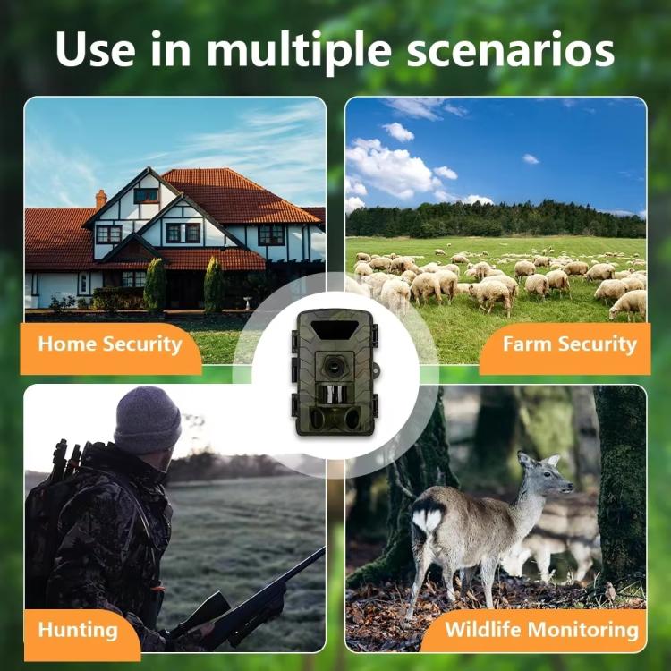 PR803W Ultra-clear 8K Video 60MP Photo Wifi Hunting Camera by bashfashion