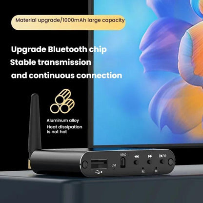 2 In 1 Amplifier AUX Bluetooth 5.4 Audio Adapter by bashfashion