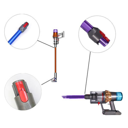 For Dyson Vacuum Cleaners Switch Button Snap Repair Parts With Box, Style: Long Button by bashfashion