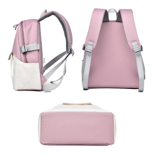 OUMANTU 2306 Large-capacity Splash-proof Leisure Backpack Outing Schoolbag(Black) by OUMANTU